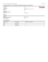 Bosal - BMW X E70 M57 Twin turbo DPF Diesel Particulate Filter