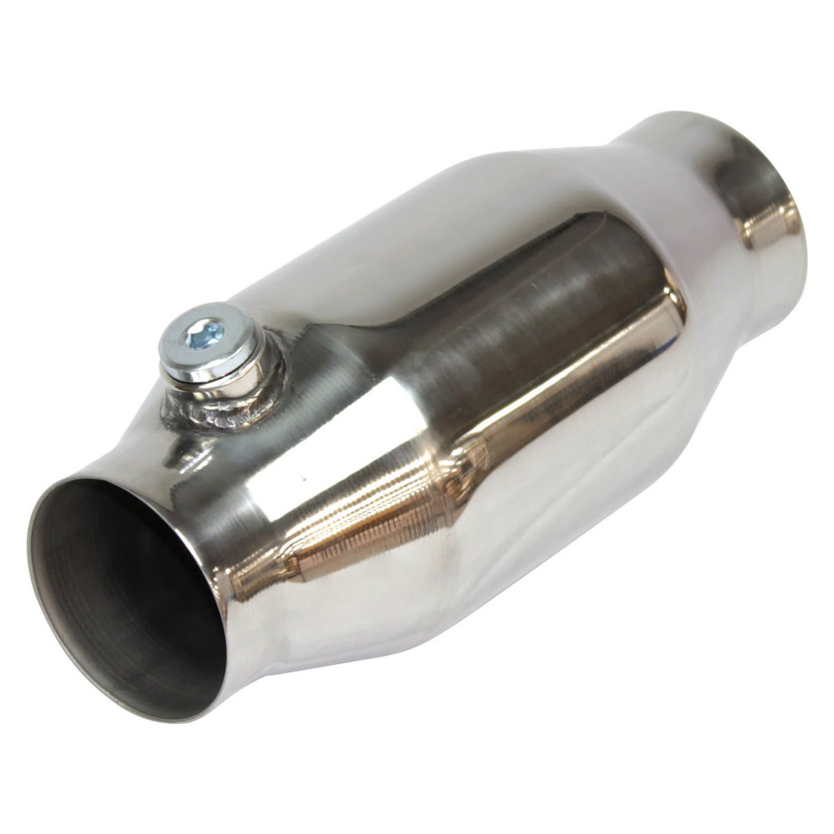 Redback - 3" Catalytic Converter Bullet 295x76mm Round Stainless Steel Euro II