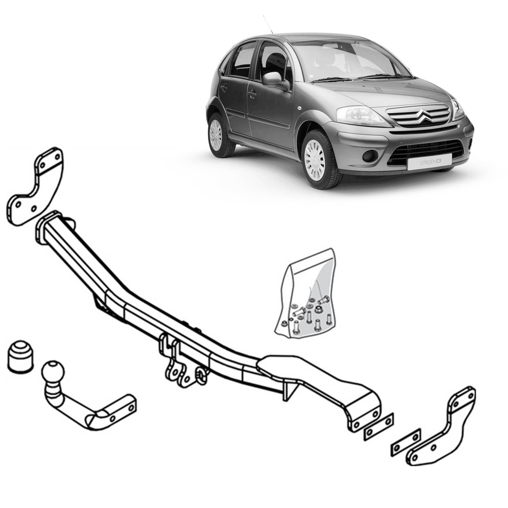 BRINK - Citroen C3 FC, FN(2002 - 2009) European Towbar