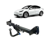 BRINK - Tesla Model Y (5YJY) (2019 - on) SUV Diagonally Detachable Towbar & Direct Fit Wiring Kit
