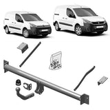 BRINK - Citroen Berlingo (2008 - 2018) Van European Towbar, Peugeot Partner (2008 - 2018) Van European Towbar