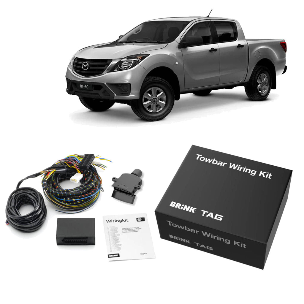 TAG | Heavy Duty Towbar & Direct Fit Wiring Kit | Mazda BT-50 UP UR Cab Chassis 2011–2020 | T4M577-K103