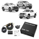 TAG | Heavy Duty Towbar & Direct Fit CAN-Bus Wiring Kit | Ranger & Amarok Cab Chassis PY, NF 2022–On | T4F842-K101