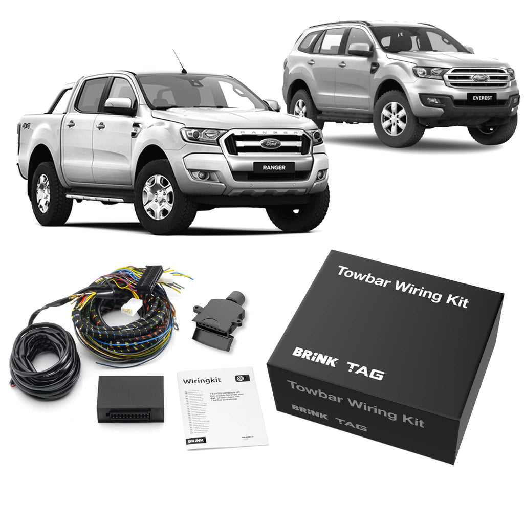 TAG | Extreme Recovery Towbar & CAN-Bus Wiring | Ford Ranger/VW Amarok Styleside 2022–On | TXR843-K101