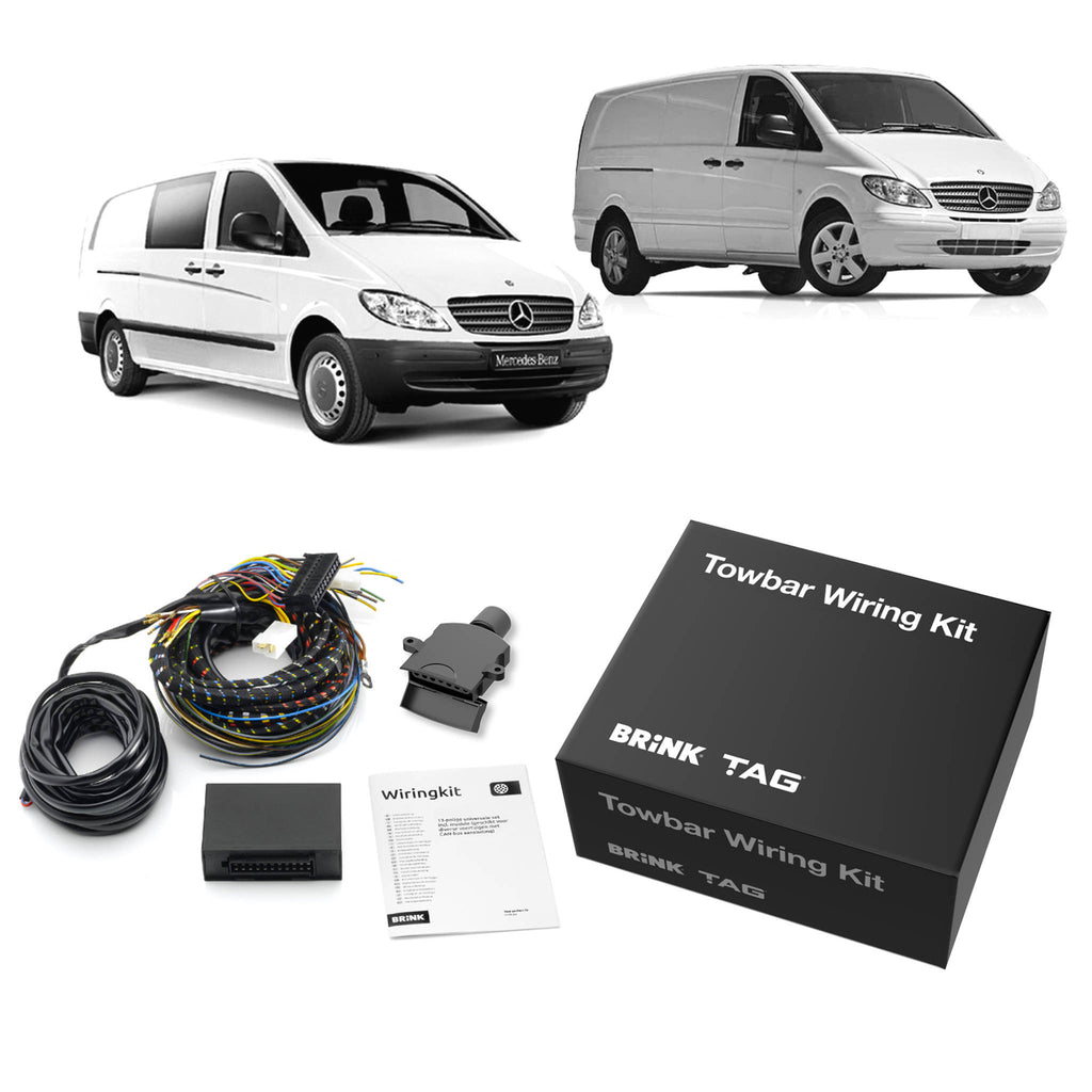 TAG | HD Towbar & Direct Fit Wiring Kit | MERCEDES-BENZ Vito Van 447 116/119 2015–On | T7PA18-K101