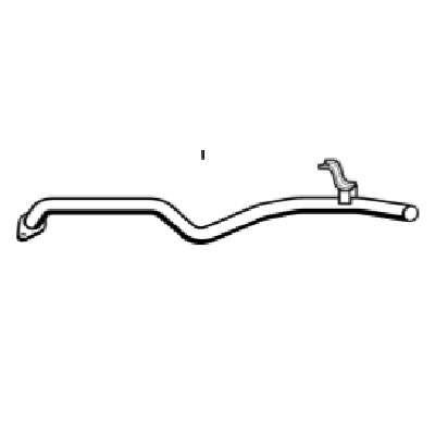 Standard Replacement - Toyota Landcruiser HDJ-HZJ80 4WD LWB Tail Pipe (BT4421) (Berklee)