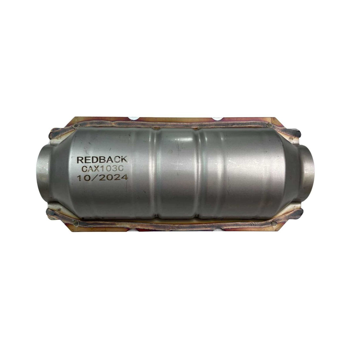 Redback - Euro 6 Catalytic Converter  2.25" inlet Centre O2 Sensor 280mm Long 600 CPSI