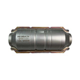 Redback - Euro 6 Catalytic Converter  2.25" inlet Centre O2 Sensor 280mm Long 600 CPSI