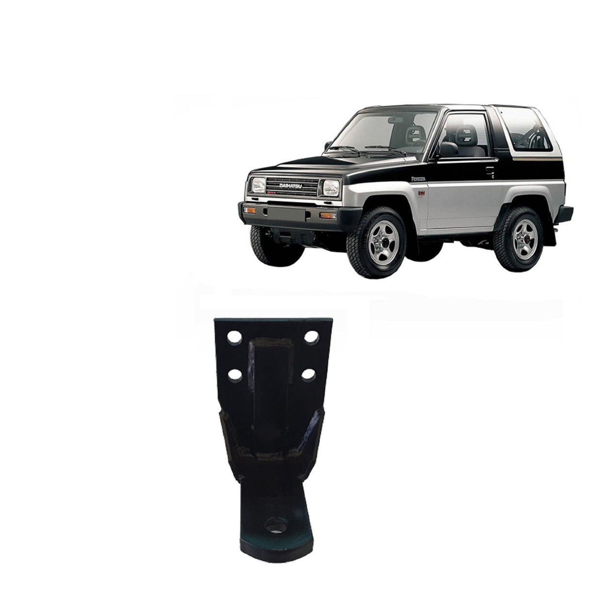 BTA Towbar to Suit Daihatsu Feroza Wagon (1983 – 05/2000) - Light Duty 1000kg Capacity