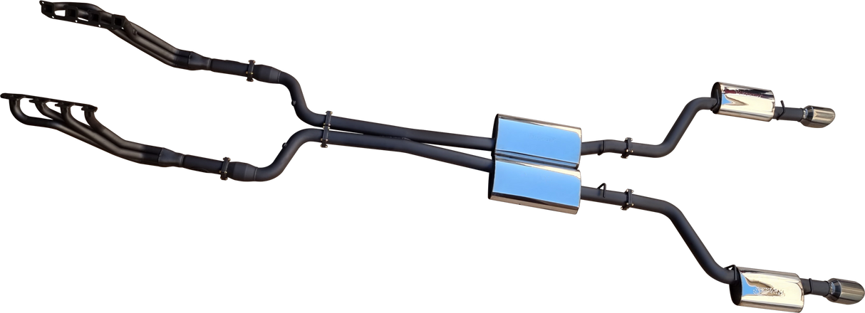 Manta | Twin 3" Full Exhaust System with 1 3/4" Headers | Chrysler 300C 5.7L / 6.1L V8 Sedan | 2005–2014