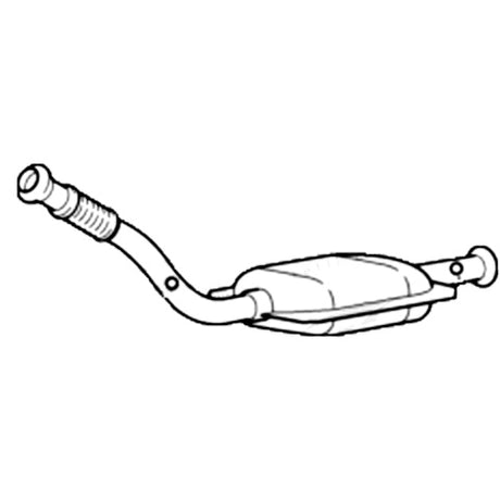 Standard Catalytic Converter - Citroen C4 LA LC (2004 - 2009) Hatchback & Coupe (2.0L) …