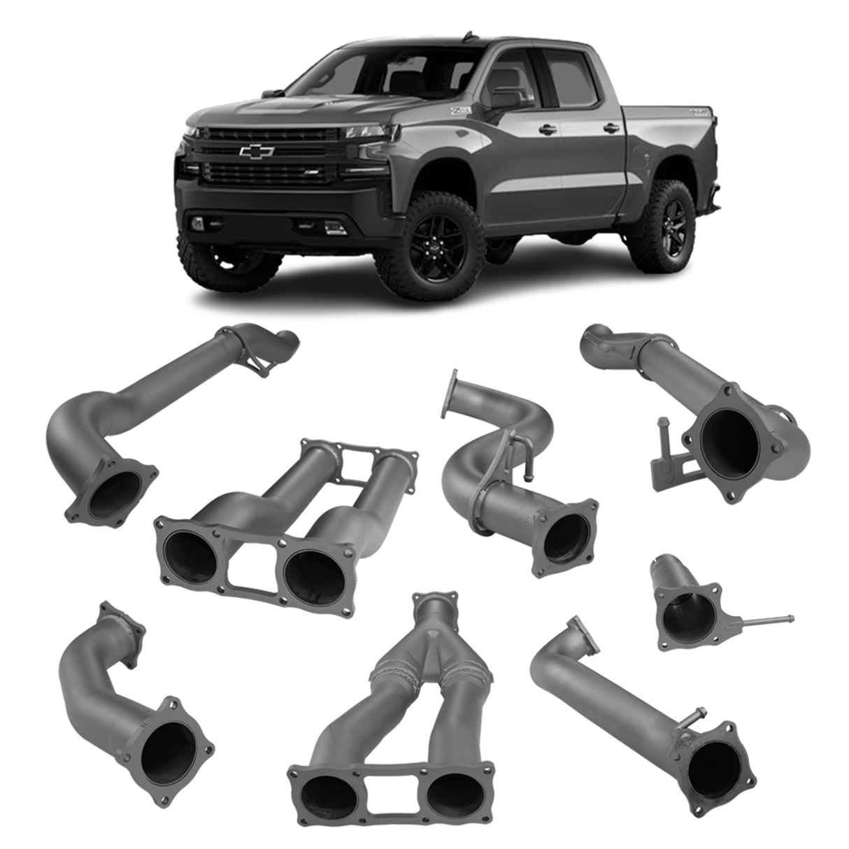 Redback 4x4 - Chevrolet Silverado 1500 (2020 - On) Exhaust System