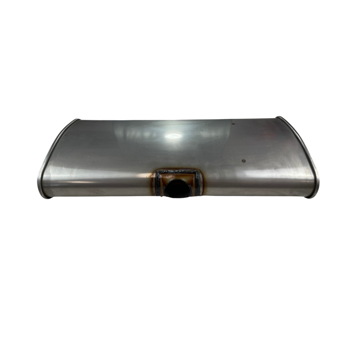 Redback - 2.25" East-West Muffler C/TT 24"x12"x4" Oval 409 Stainless Steel