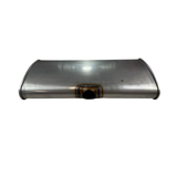 Redback - 2.25" East-West Muffler C/TT 24"x12"x4" Oval 409 Stainless Steel