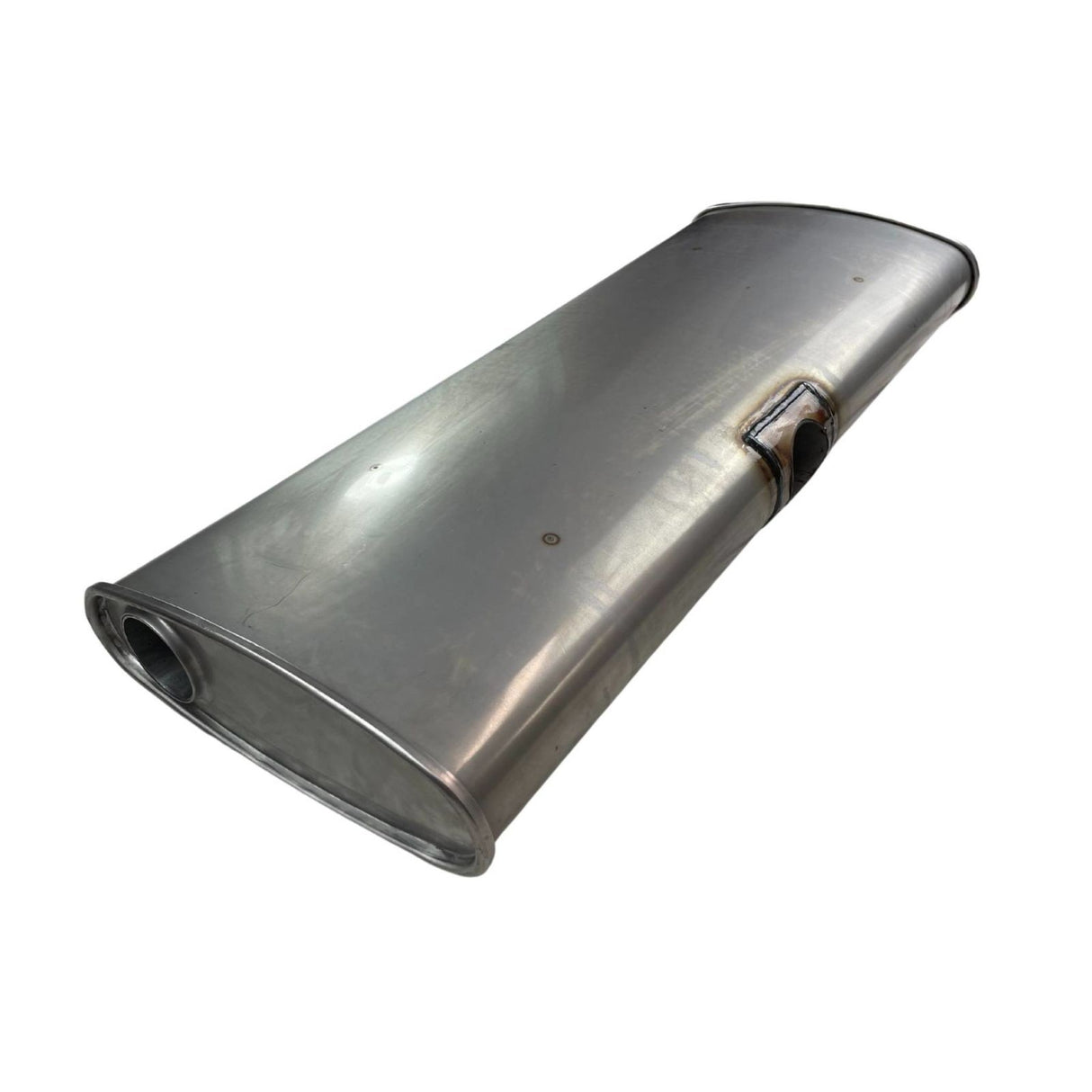 Redback - 2.25" Muffler Centre/Centre 30x12x4 Oval 409 Stainless Steel