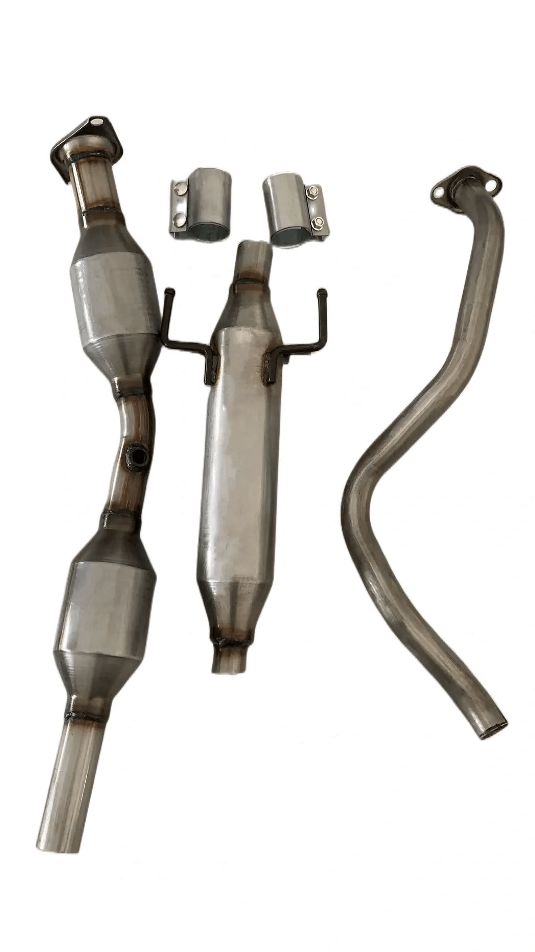 CleanCore  Cat Assembly  Toyota Prius NHW11, NHW20 10/01  09/09 1.5L 1NZ-FE Cat Assembly - 3 Pieces with clamps - Euro 4