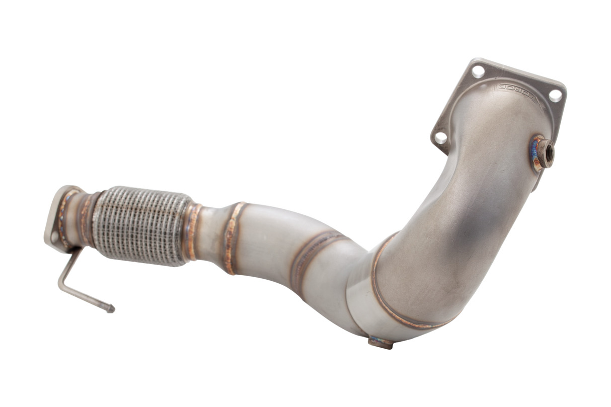 XFORCE- Hyundai I30N Non-Polished Stainless Steel 4″ Inch Dump & Cat Kit