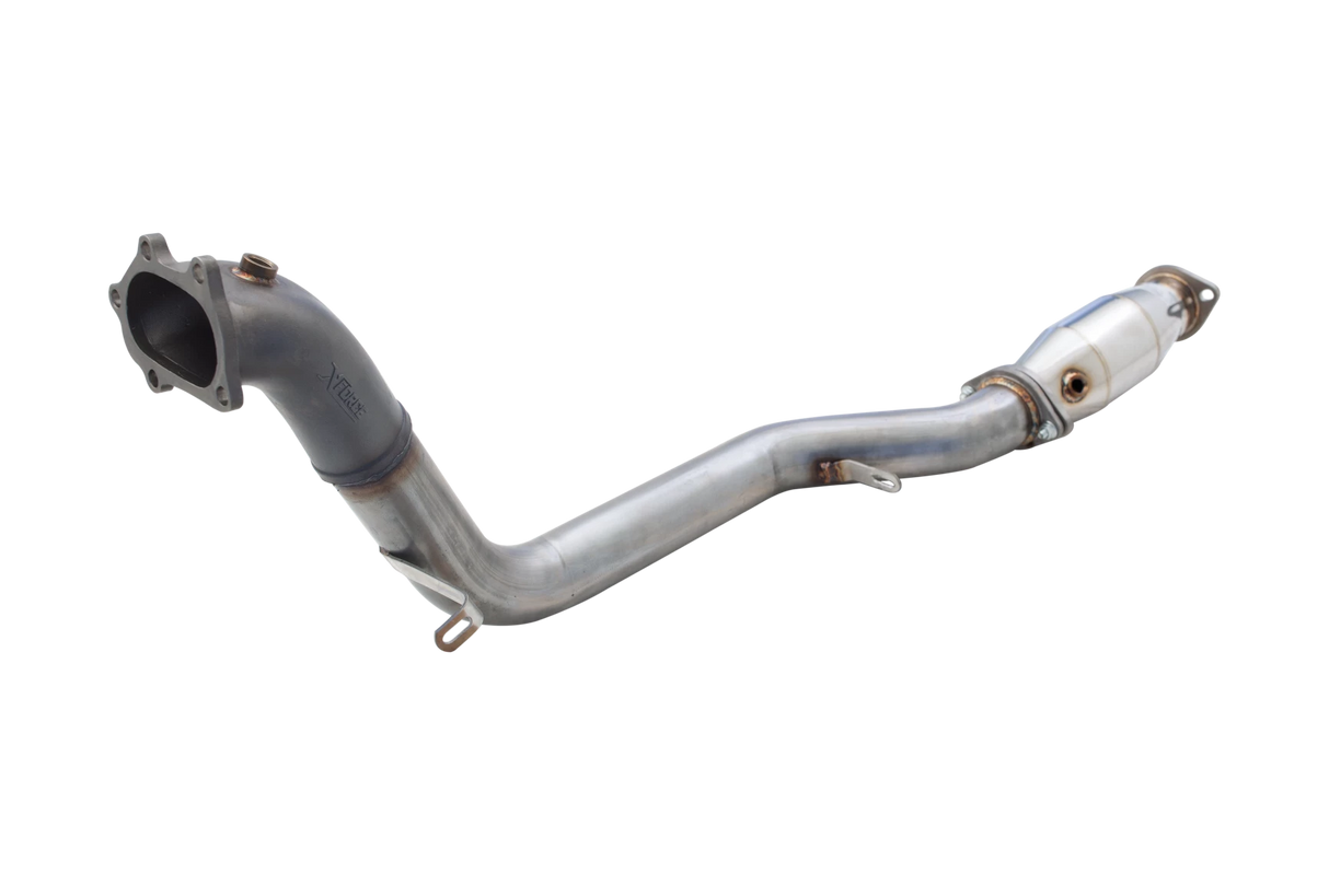 XForce - SUBARU FORESTER SH XT 03/08-01/13, Stainless Steel 3″ Dump-Pipe With Metallic Cat