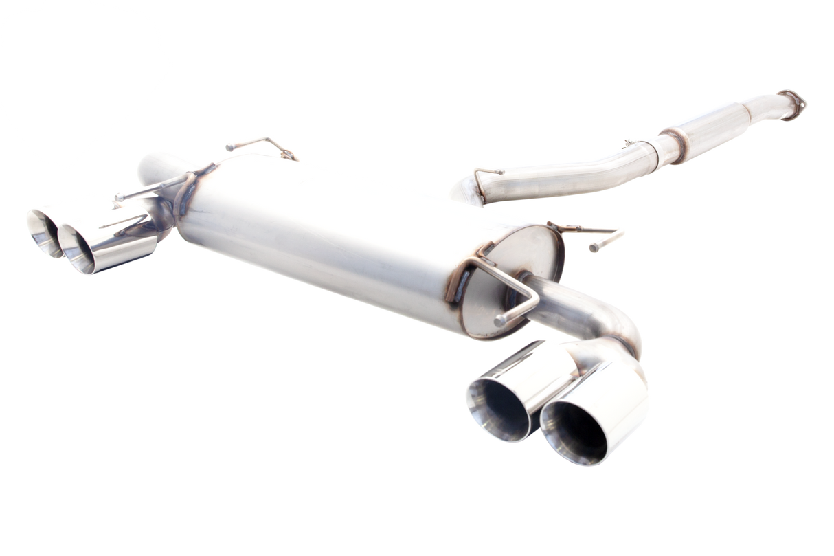 Xforce | 3" Stainless Steel Cat Back Exhaust | Subaru WRX STI G3 S2 Hatch 2008–2014 | E2-SW09-CBS