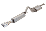 XForce | Single 2.5" Cat Back Exhaust dual Tips | Ford BA BF Falcon XR6 Ute 2002–2008 | E4-F11-02-CBS