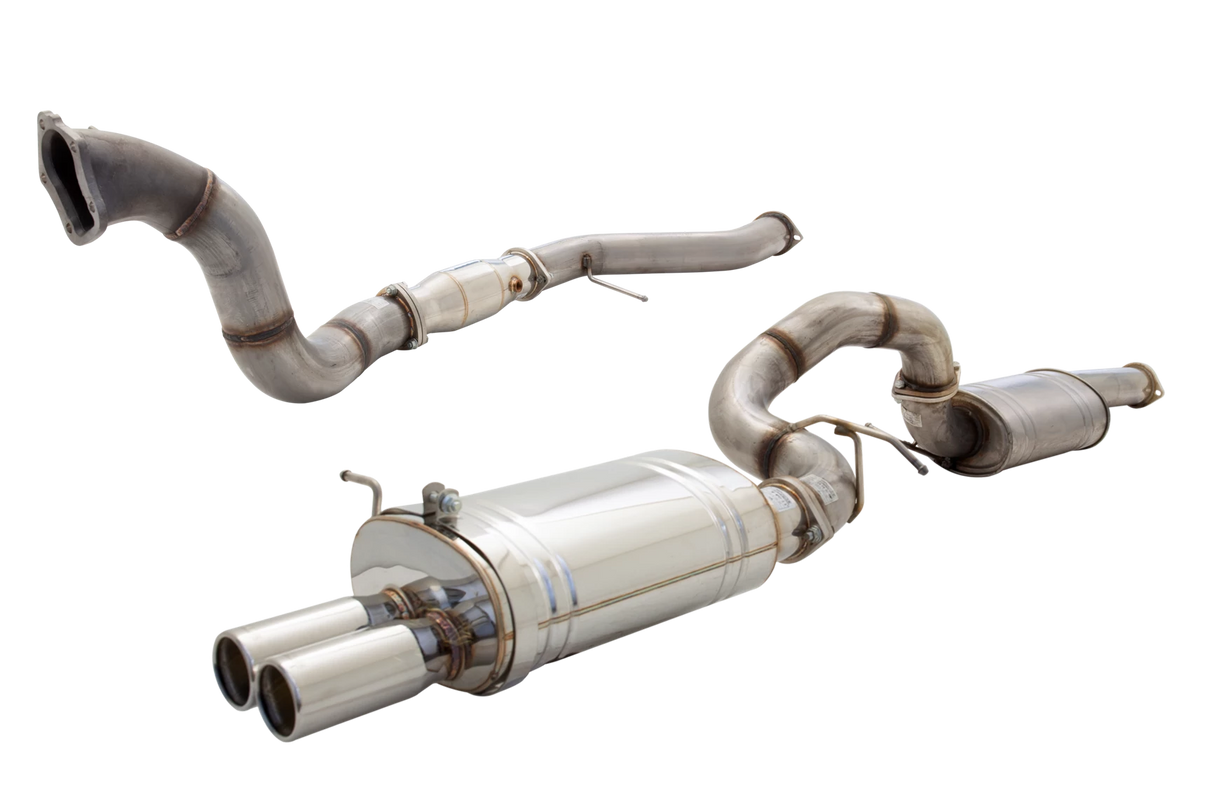 XFORCE - FORD, FORD PERFORMANCE VEHICLES F6, FALCON XR6 BA/BF TURBO SEDAN (2003-2007) 3.5" Inch Raw 409 Stainless Steel Turbo Back Exhaust System
