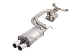 XFORCE - Ford Falcon BA/BF XR8 Sedan 2.5" Inch Raw 409 Stainless Steel Catback Exhaust System With Small Center Oval Muffler