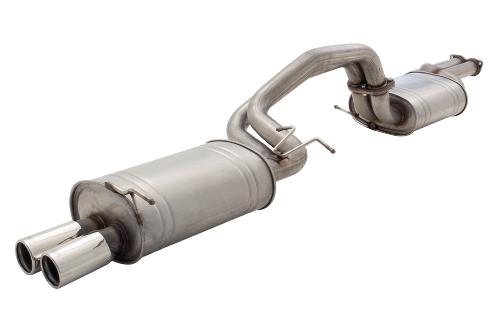 XForce | Twin 2.5" Cat Back Exhaust | Ford Falcon BA BF V8 Sedan 2002–2008 | E2-F8-02-CBS