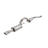 XForce | 4" Raw 409 Stainless Cat Back Exhaust | Ford Falcon FG XR6 Turbo Sedan 2008–2014 | E4-FG21-XFCBS