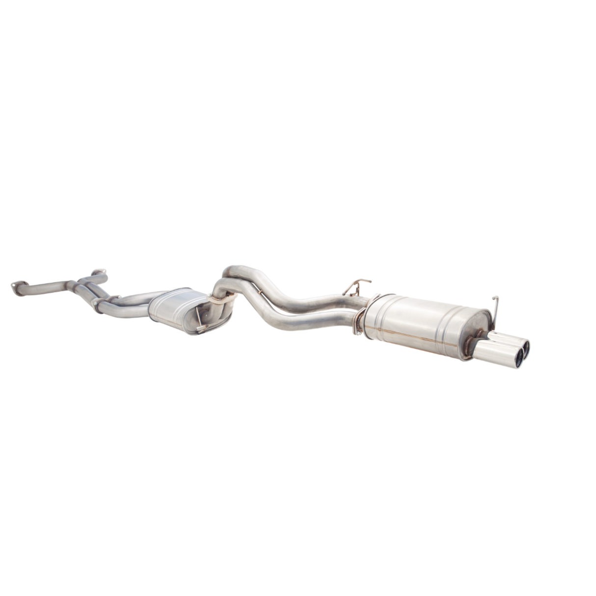XFORCE - Ford Falcon FG XR8 Sedan 2.5" Inch Raw 409 Stainless Steel Catback Exhaust System