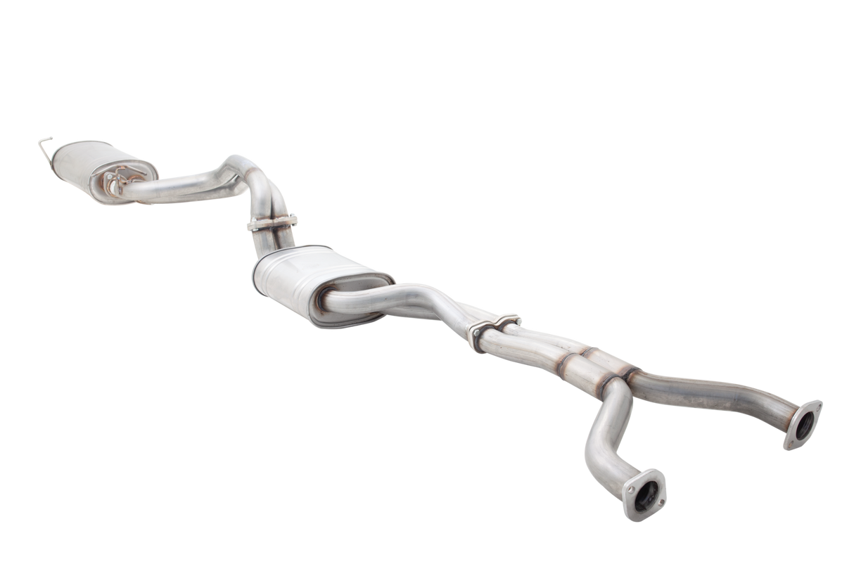 XForce | Twin 2.5" 409 Stainless Cat-Back Exhaust | Ford FG Falcon XR8 5.4L 2008–2014 | E4-FG30-CBS