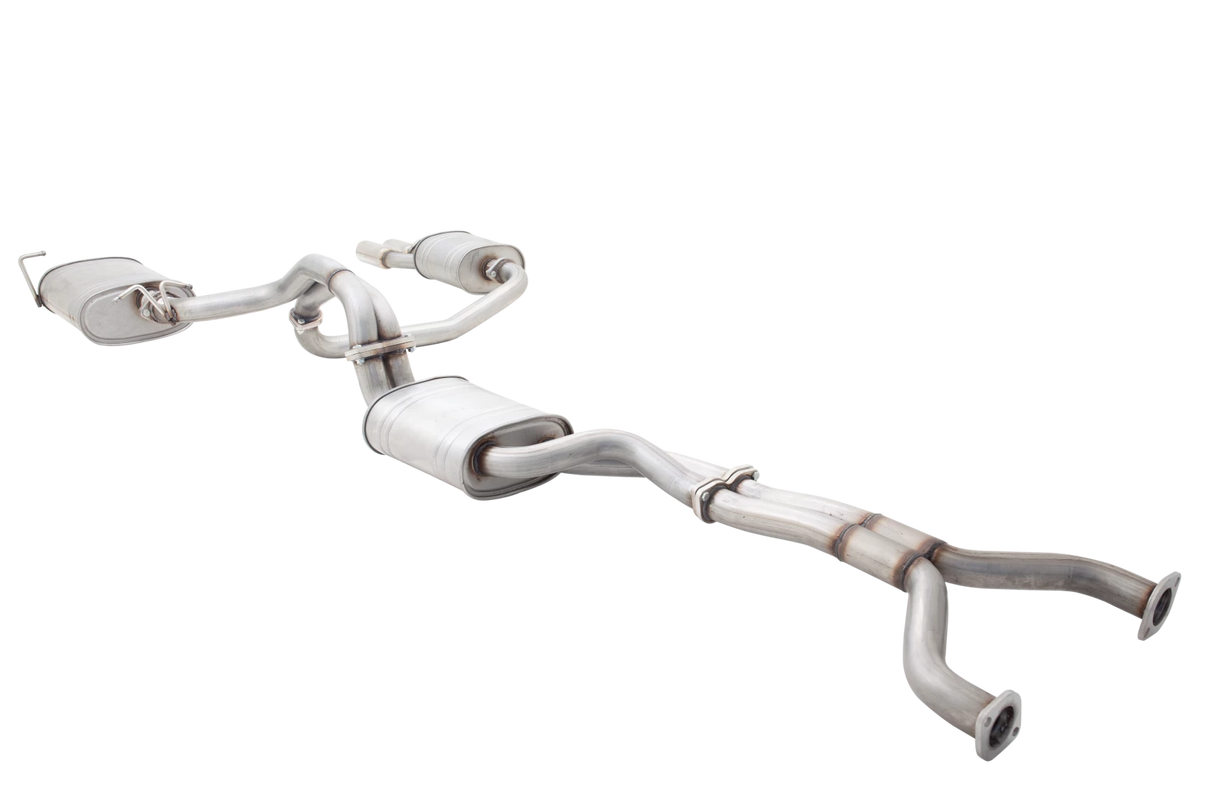 XFORCE - FORD GS, GT, GT-E, GT-P FG V8 5.4L SEDAN (2008-2011) 2.5" Inch Raw Stainless Steel Catback Exhaust System