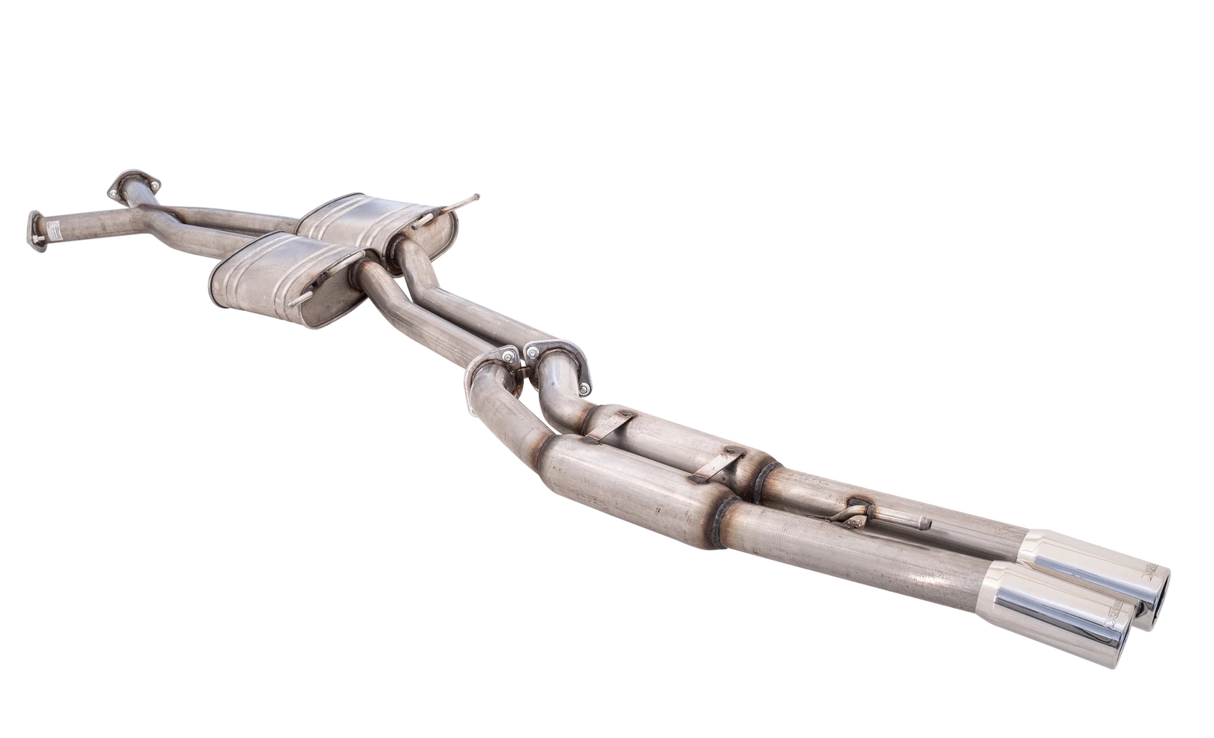 XFORCE - Holden VT-VZ V8 5.7L SEDAN 1997-2006, 2.5" Inch Stainless Steel Catback Exhaust System With Hotdog