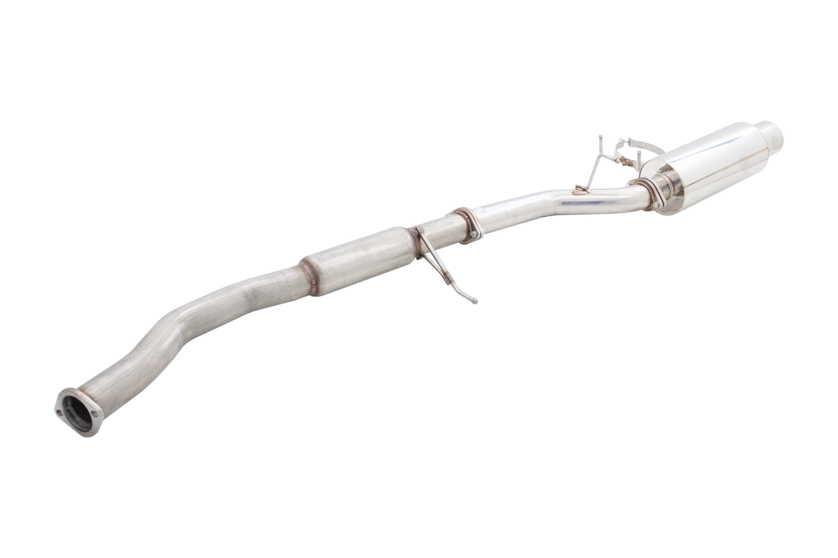 XFORCE - NISSAN 180SX S13 1989-1994, 3" Inch Stainless Steel Catback Exhaust System With Cannon