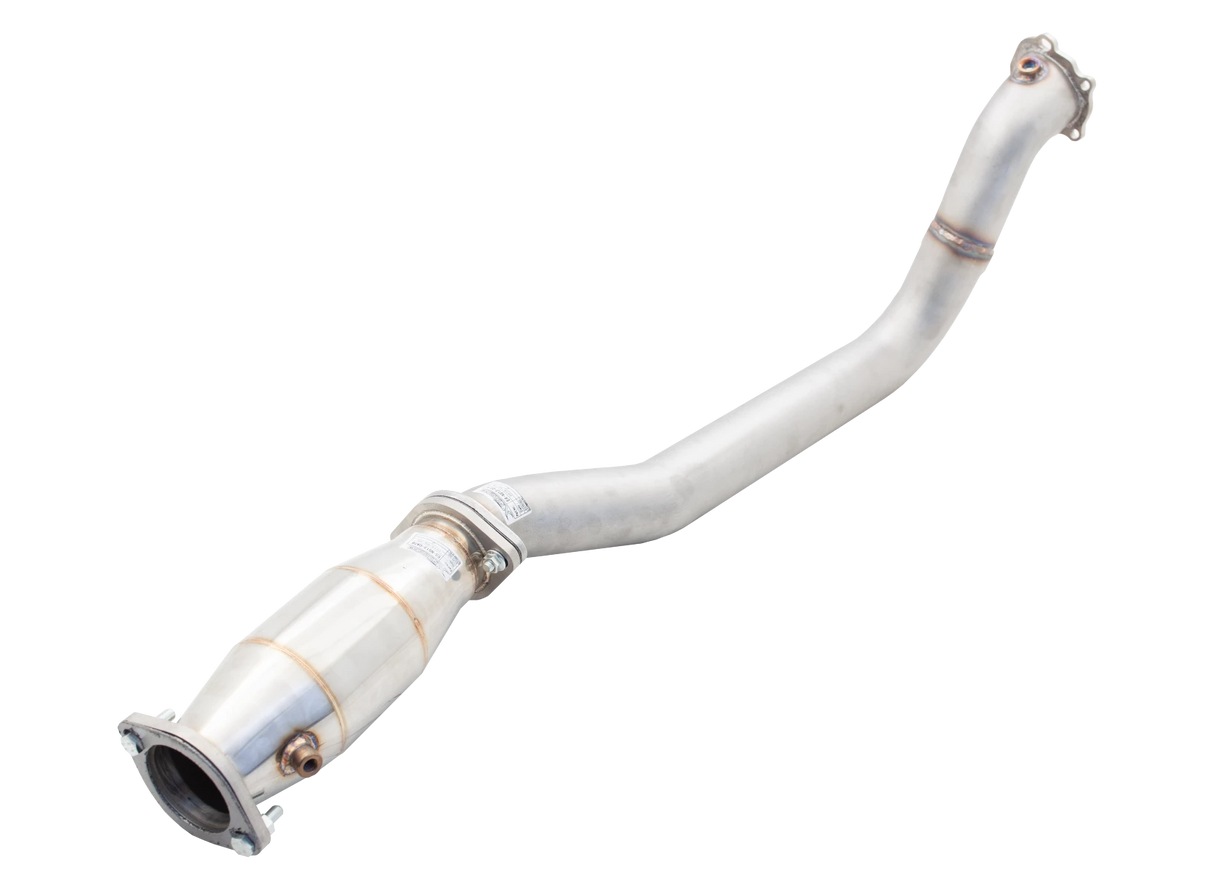 XFORCE - NISSAN 180SX S13 1989-1994, 3" Stainless Steel Inch Raw Turbo Back Exhaust System With Cannon