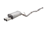 XFORCE - SUBARU IMPREZA GC GD GG SEDAN N/A (1994-2006),  2.5″ Stainless Cat-Back with Oval Twin-Tip Muffler