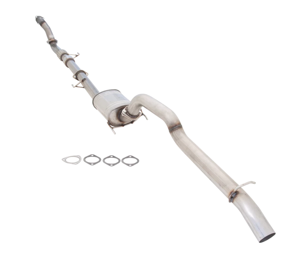 XFORCE - TOYOTA HILUX E4 THTD05WC-TBS, 3" Inch Stainless Steel Turbo Back Exhaust System With Cat