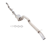 XFORCE - TOYOTA HILUX E4 THTD05WC-TBS, 3" Inch Stainless Steel Turbo Back Exhaust System With Cat