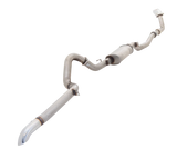 XFORCE - TOYOTA LANDCRUISER 100 SERIES TURBO DIESEL WAGON (1998-2007), 3″ Stainless Steel Turbo Back System without Cat Converter