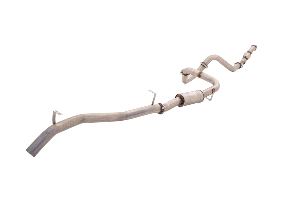 XFORCE - TOYOTA	LANDCRUISER 79 SERIES SINGLE CAB (2009-2015), 3" Inch Raw Stainless Turbo Back Exhaust System