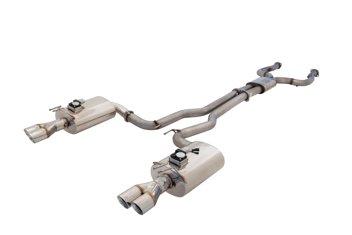 XFORCE - Holden HSV Clubsport R8 E1 3" Inch Raw 409 Stainless Steel Catback Exhaust System With Varex