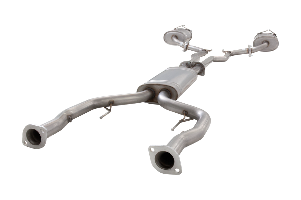XForce | Twin 2.25" Cat Back Exhaust Quad Tips | Holden VE VF SV6 Calais V6 2006–2017 | E4-VE172-03-CBS