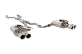 XForce | Twin 2.5" Varex Valved Cat Back Raw 409 SS | Holden VE VF V8 2006–2017 | E4-VF72SED-VMKCBS