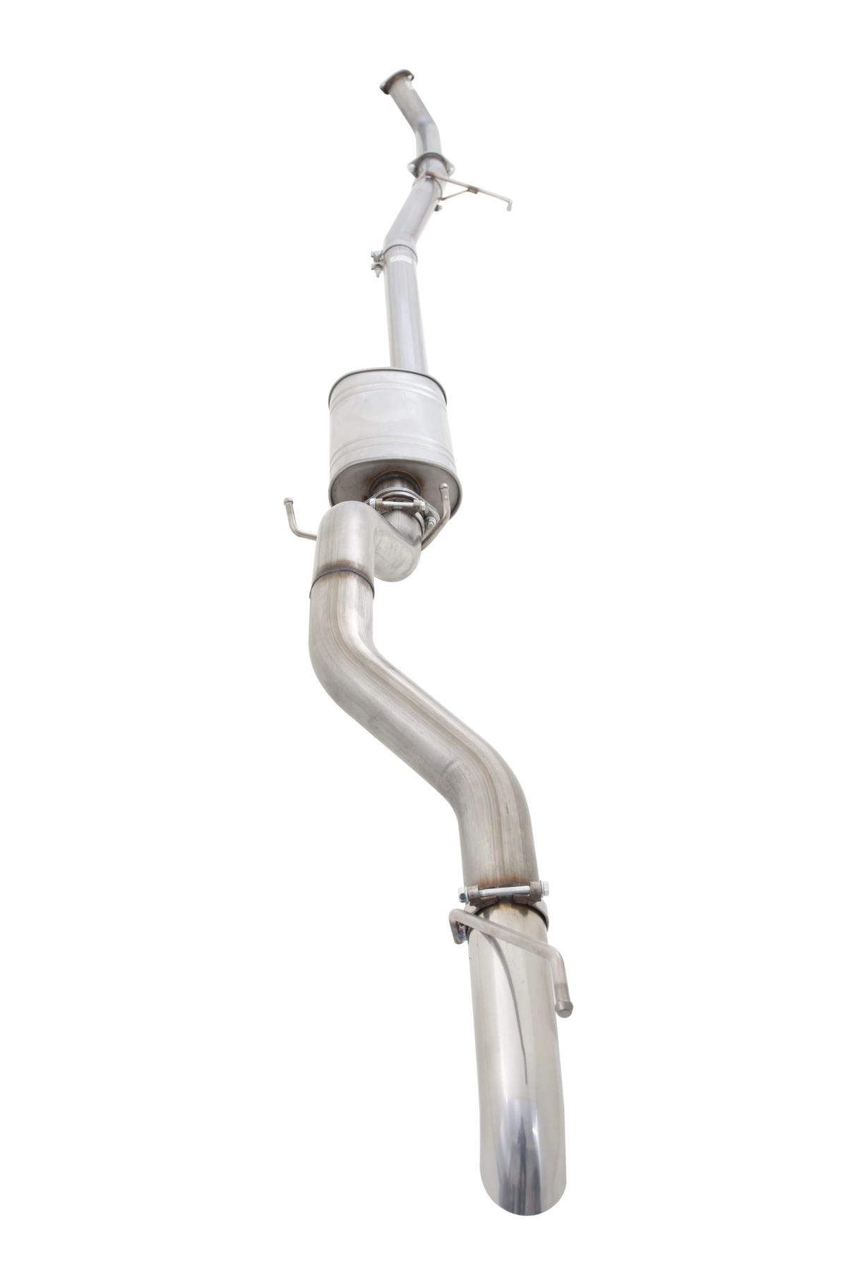 XFORCE - TOYOTA HILUX 2.8L TURBO DIESEL (2015-ON), 3″ Stainless Steel Particulate Back System