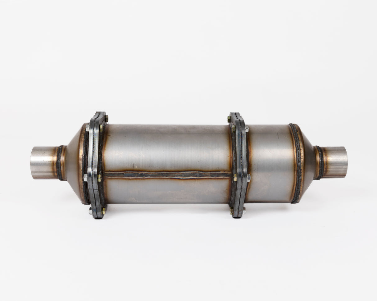 Ecore Universal DPF & DOC Assembly Serviceable Retrofit 1.5L–2.5L 600mm x 155mm - ED0025T2