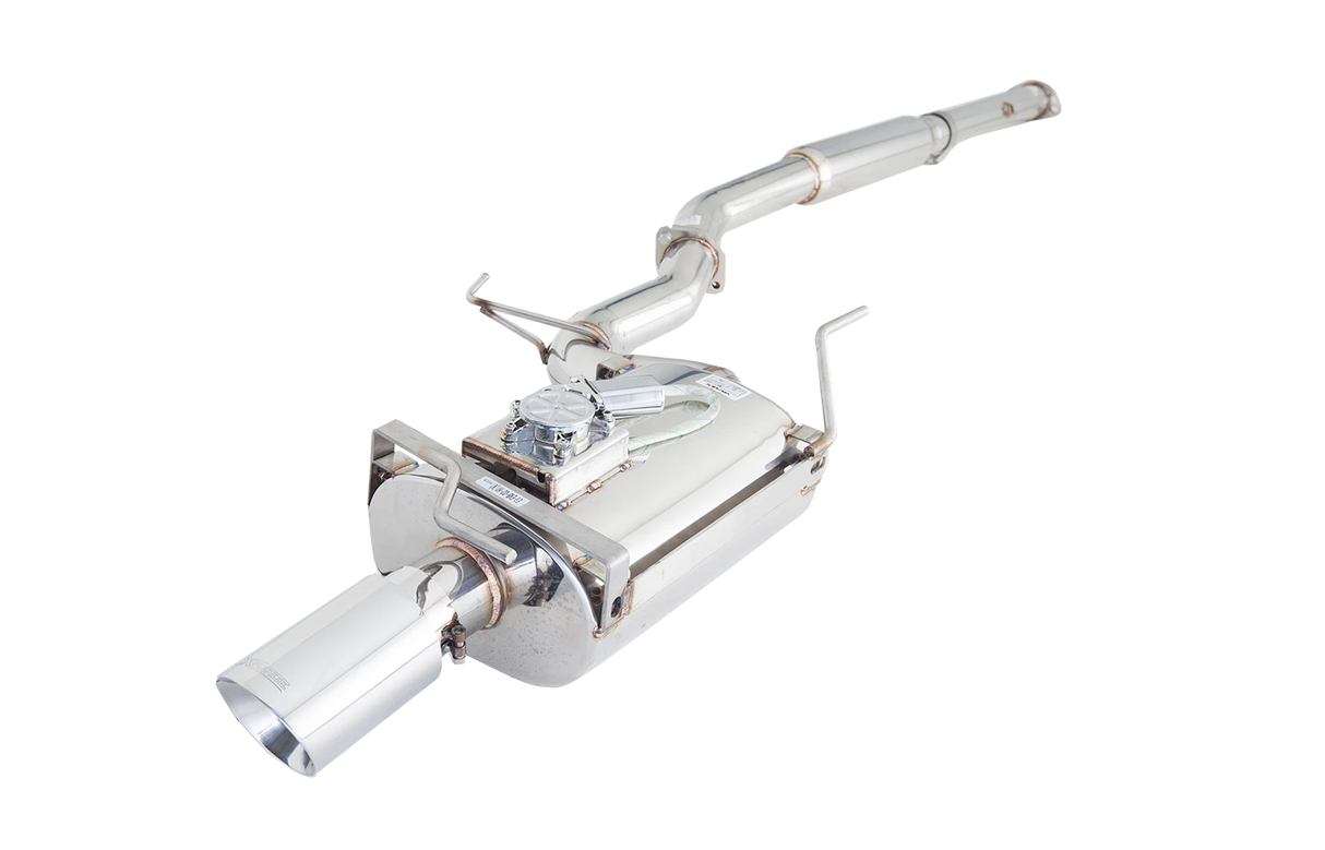 XFORCE - MITSUBISHI LANCER EVO 7-8-9 CT9A (01-07) 3" Inch Stainless Steel Catback Exhaust System With Varex