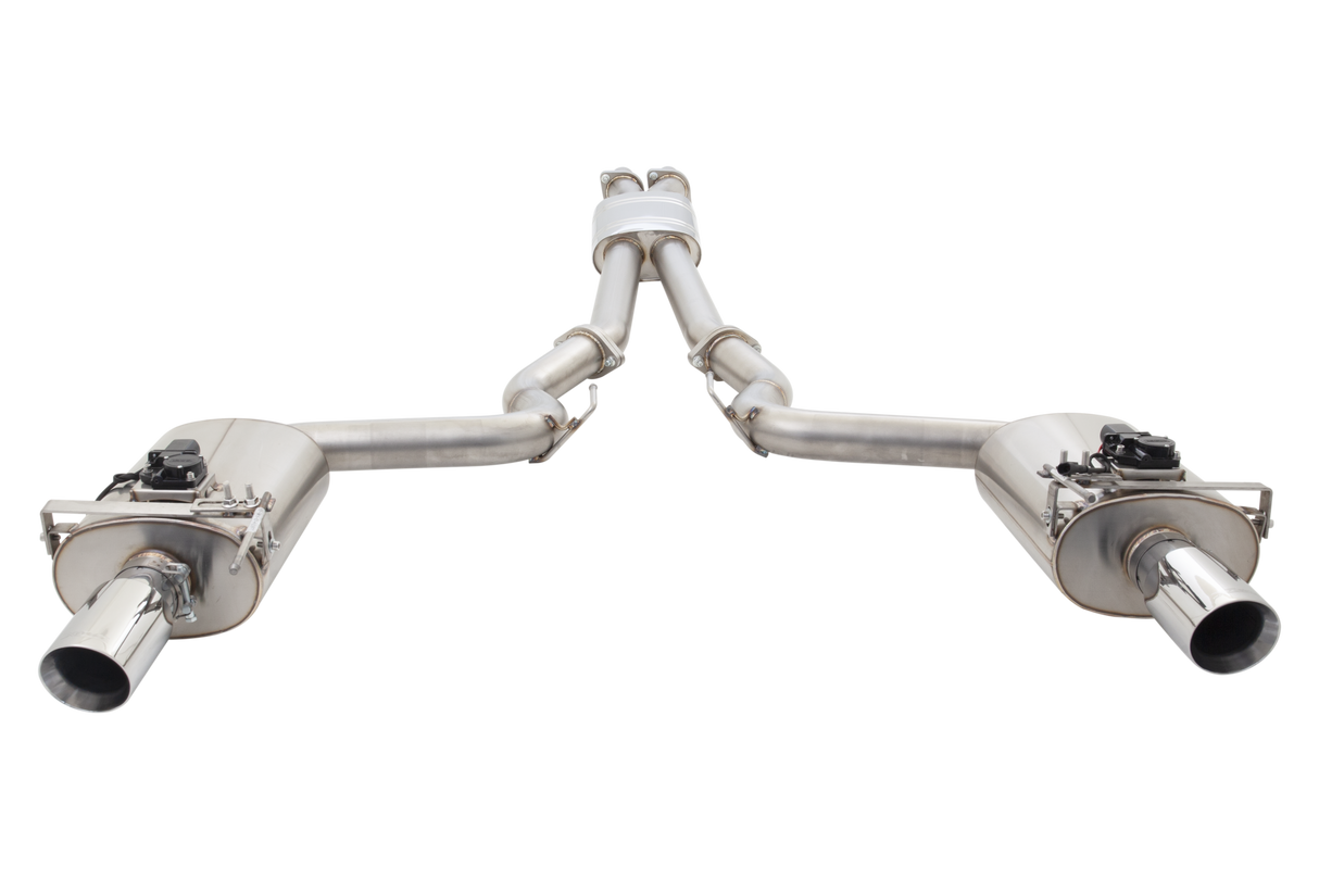 Xforce | 3" Varex Stainless Steel Cat Back Exhaust | Ford Mustang GT S550 V8 2015–2017 | ES-FM15-02VMK-CBS