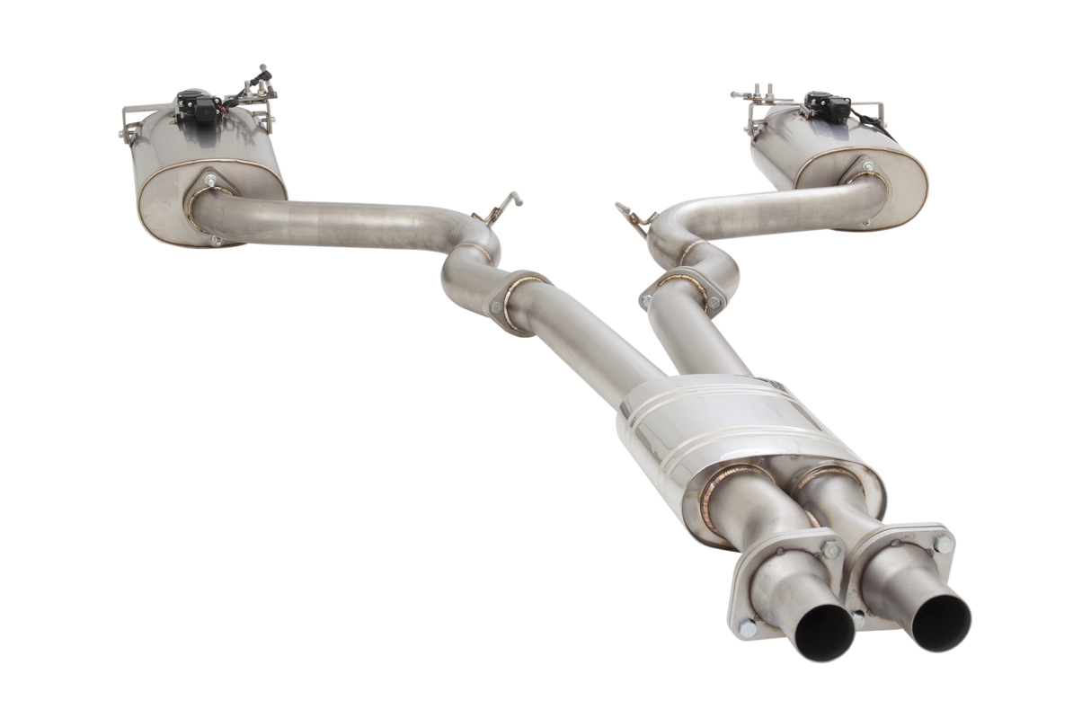 Xforce | 3" Varex Stainless Steel Cat Back Exhaust | Ford Mustang GT S550 V8 2015–2017 | ES-FM15-02VMK-CBS