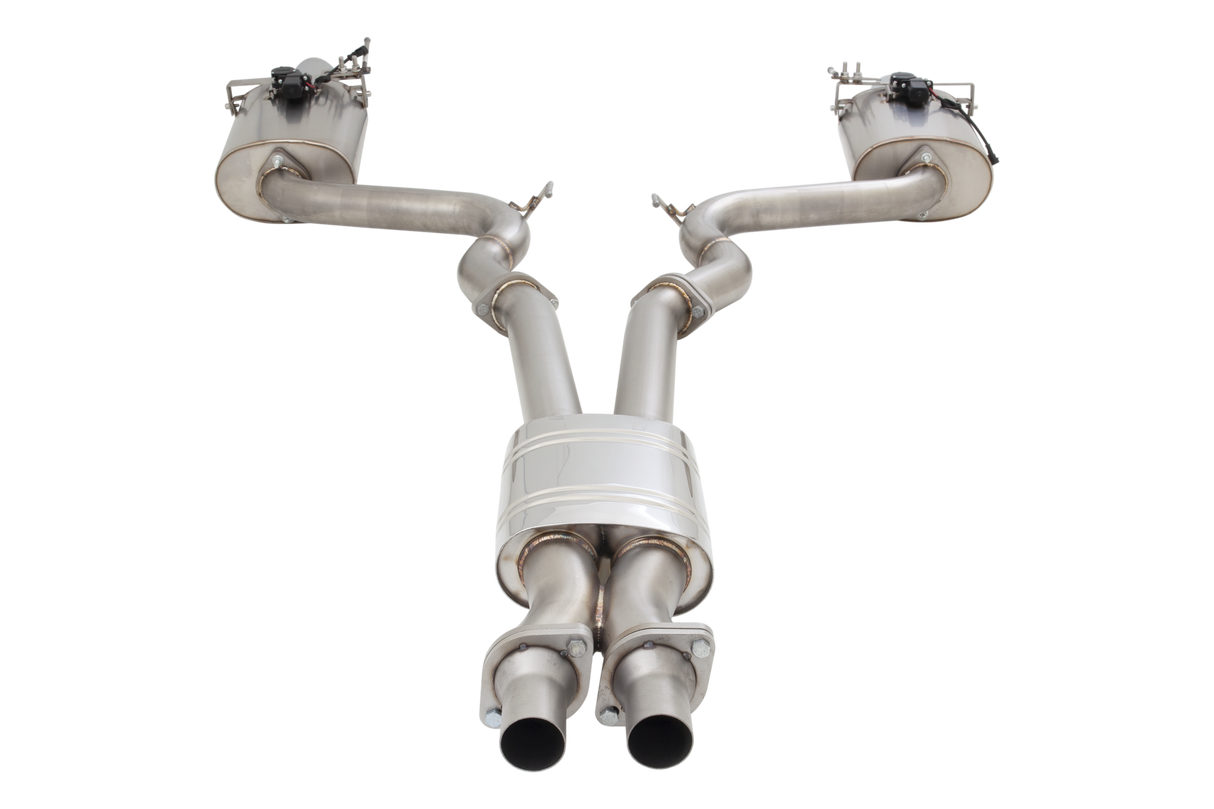 Xforce | 3" Varex Stainless Steel Cat Back Exhaust | Ford Mustang GT S550 V8 2015–2017 | ES-FM15-02VMK-CBS