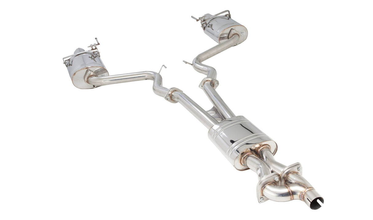 XForce | Dual 2.5" Cat Back Exhaust System | Ford Mustang EcoBoost FM FN 2014–2018 | ES-FM17-02-CBS