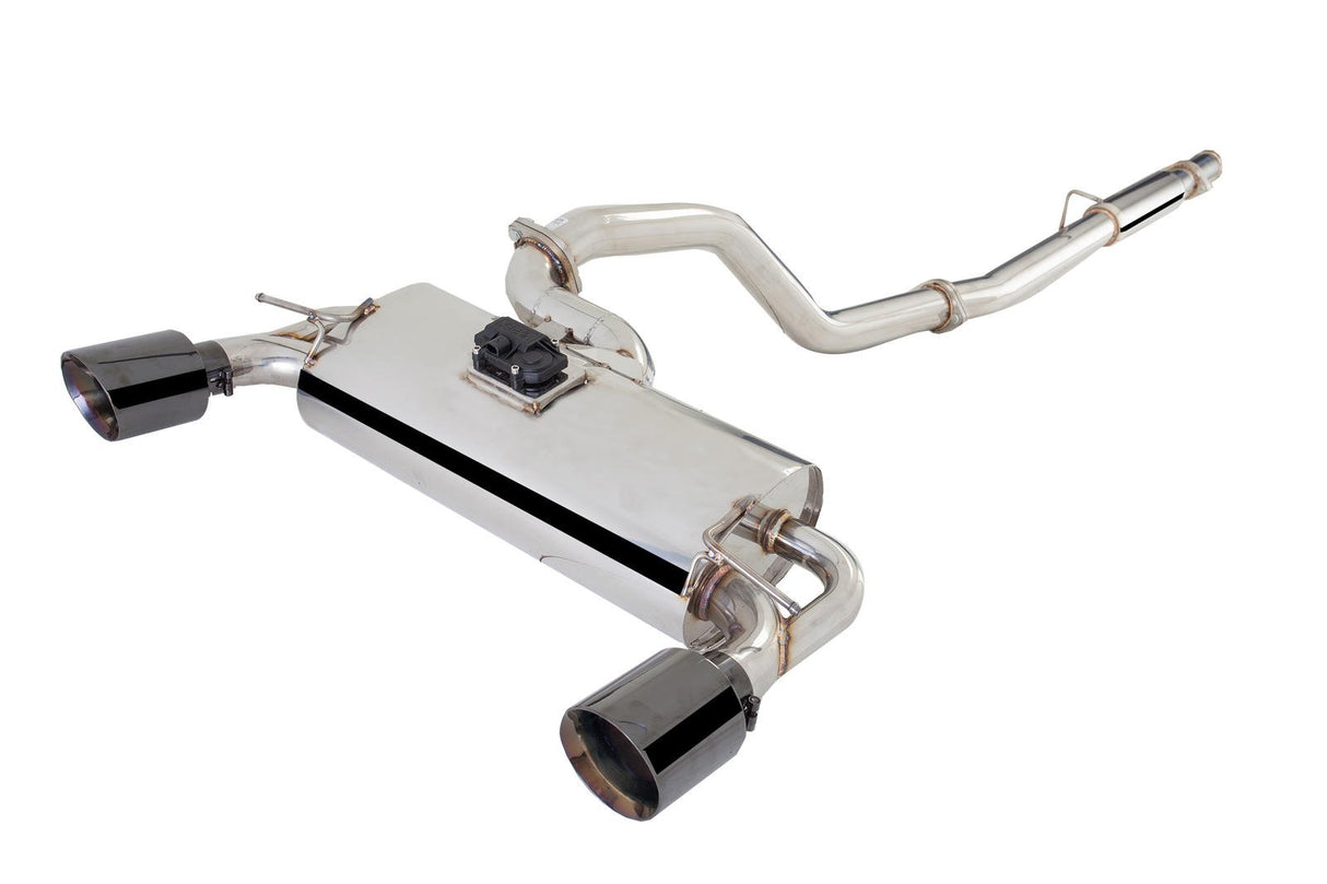 XFORCE - Ford Focus RS 4WD Turbo 2016 3" Inch Stainless Catback Exhaust System With Varex Muffler